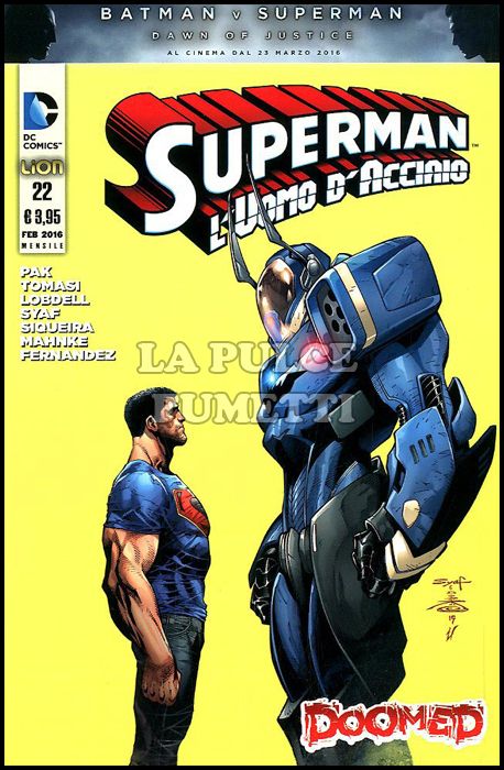 SUPERMAN L'UOMO D'ACCIAIO #    22